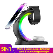 4 In 1 Magnetic Wireless Charger By Nickver